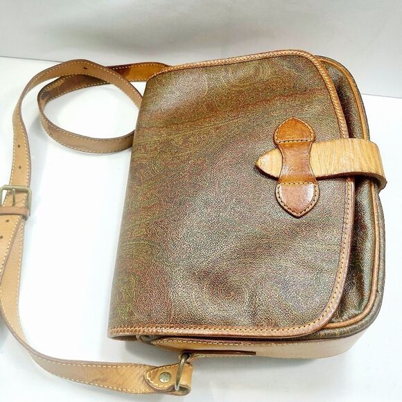 Etro Leather Shoulder Bag - Picture 5 of 6